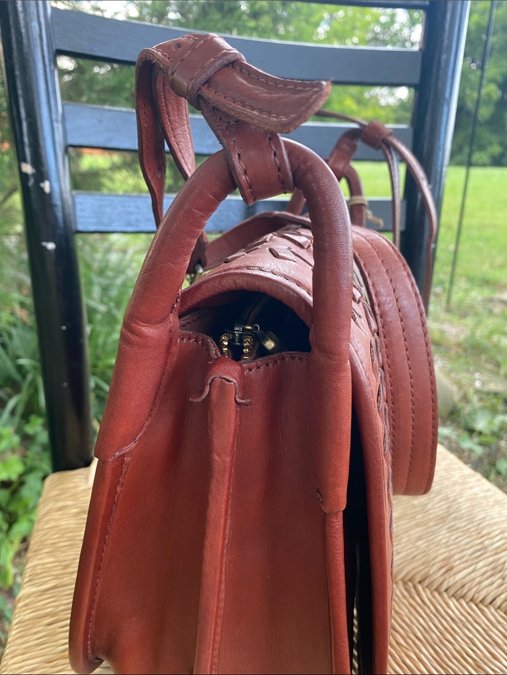 HOBO Kiva Large Crossbody Bag in Chestnut - Picture 12 of 13